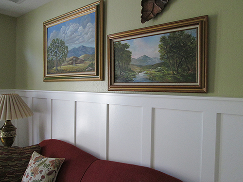 A new family room in a Craftsman home which was on the 2014 Martinez Historic Home Tour.